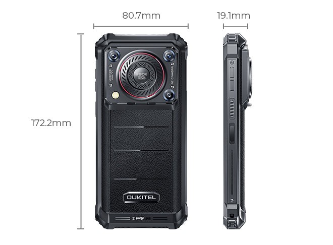 Смартфон Oukitel WP36 8/128Gb Black