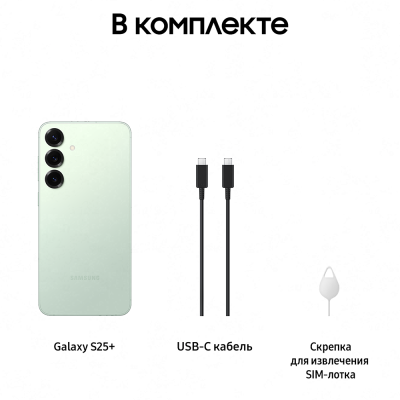 Смартфон Samsung Galaxy S25+ 5G 12/256Gb Mint