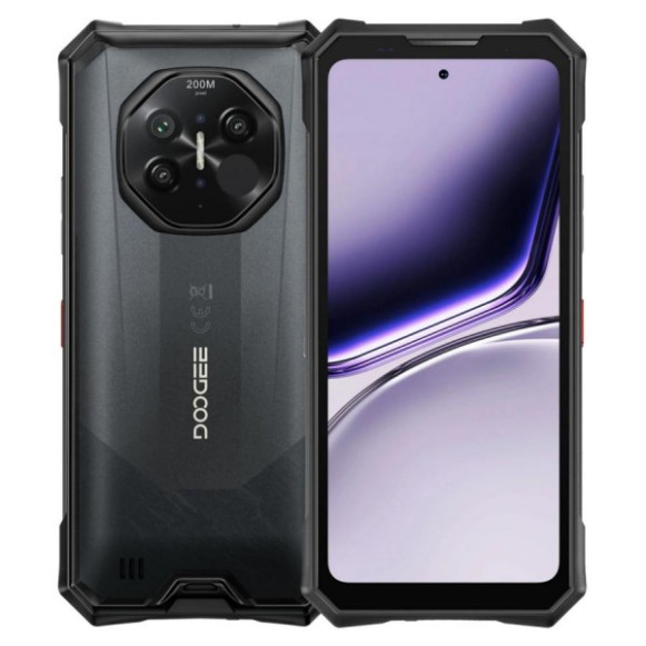 Смартфон Doogee S300 Plus Thermal 12Gb/1Tb Stealth Black