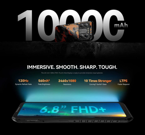 Смартфон Oukitel IIIF150 B2 Pro 12/256Gb Polar Night