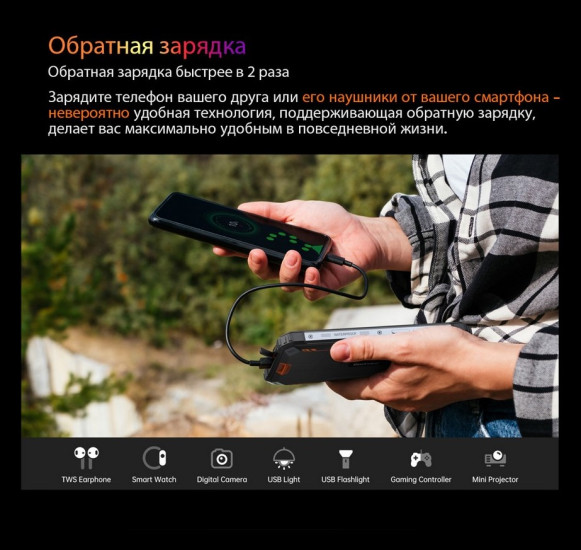 Смартфон Blackview BV8900 8/256Gb Black