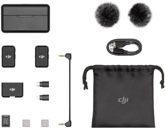 Беспроводной микрофон DJI Mic (FCC) (2TX + 1RX + Charging Case)