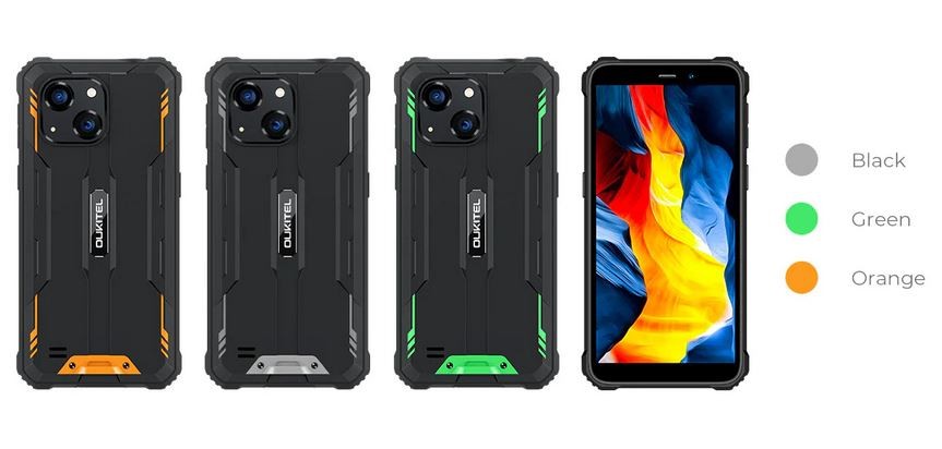 Смартфон Oukitel WP32 4/128Gb Black